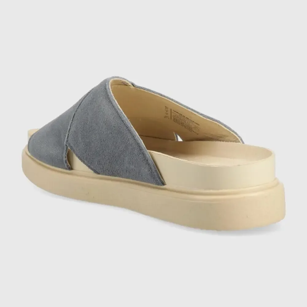 Vagabond Erin 5332-040-61 Sandals Women's US 10 Blue Suede Slip On Slide GAL1486